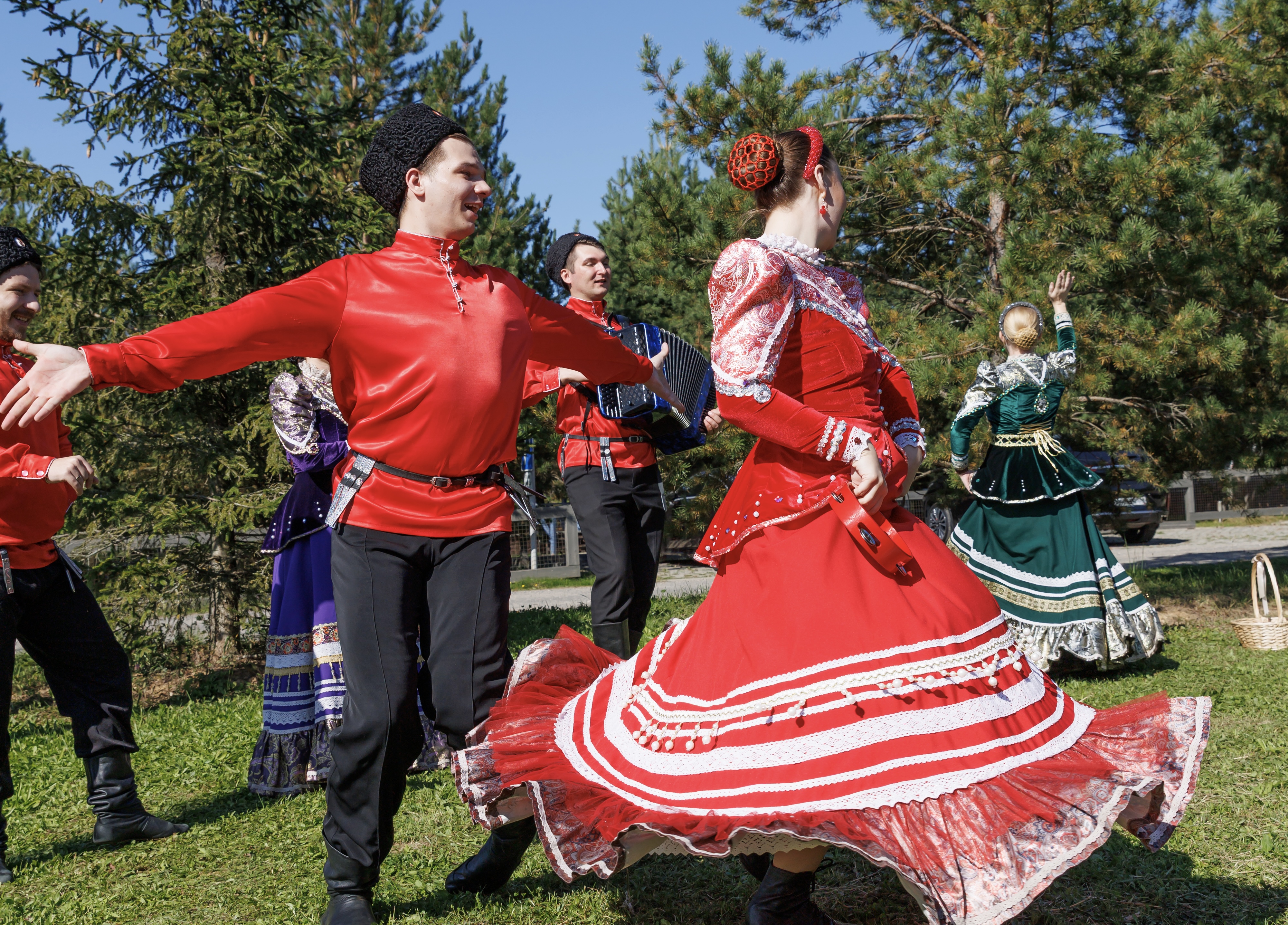 Выступление ансамбля