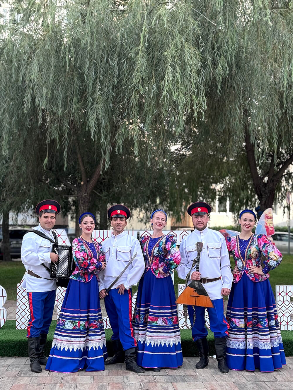 Выступление ансамбля