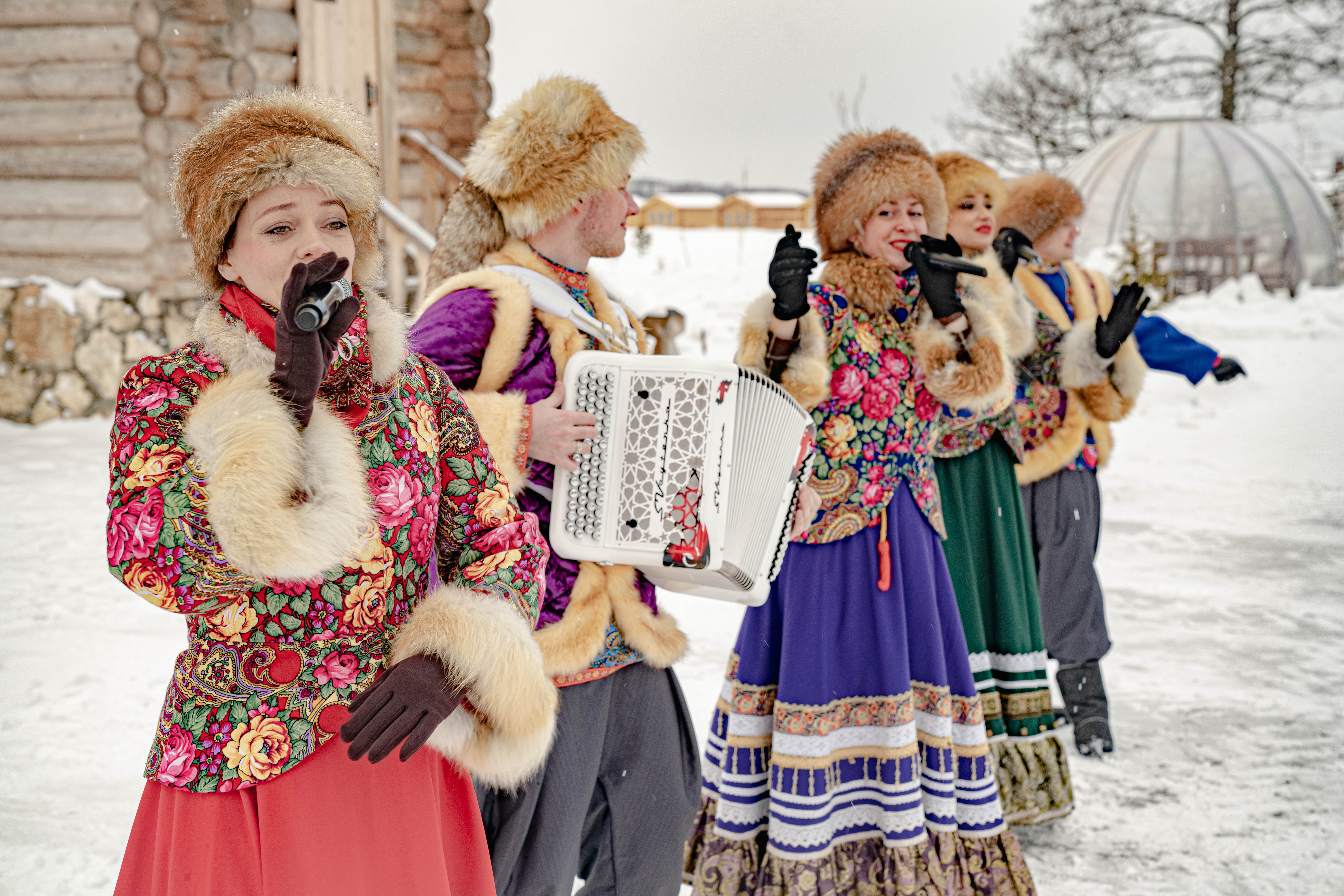 Выступление ансамбля