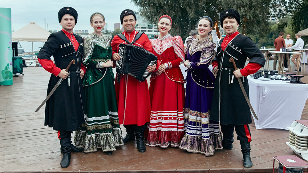 Выступление ансамбля