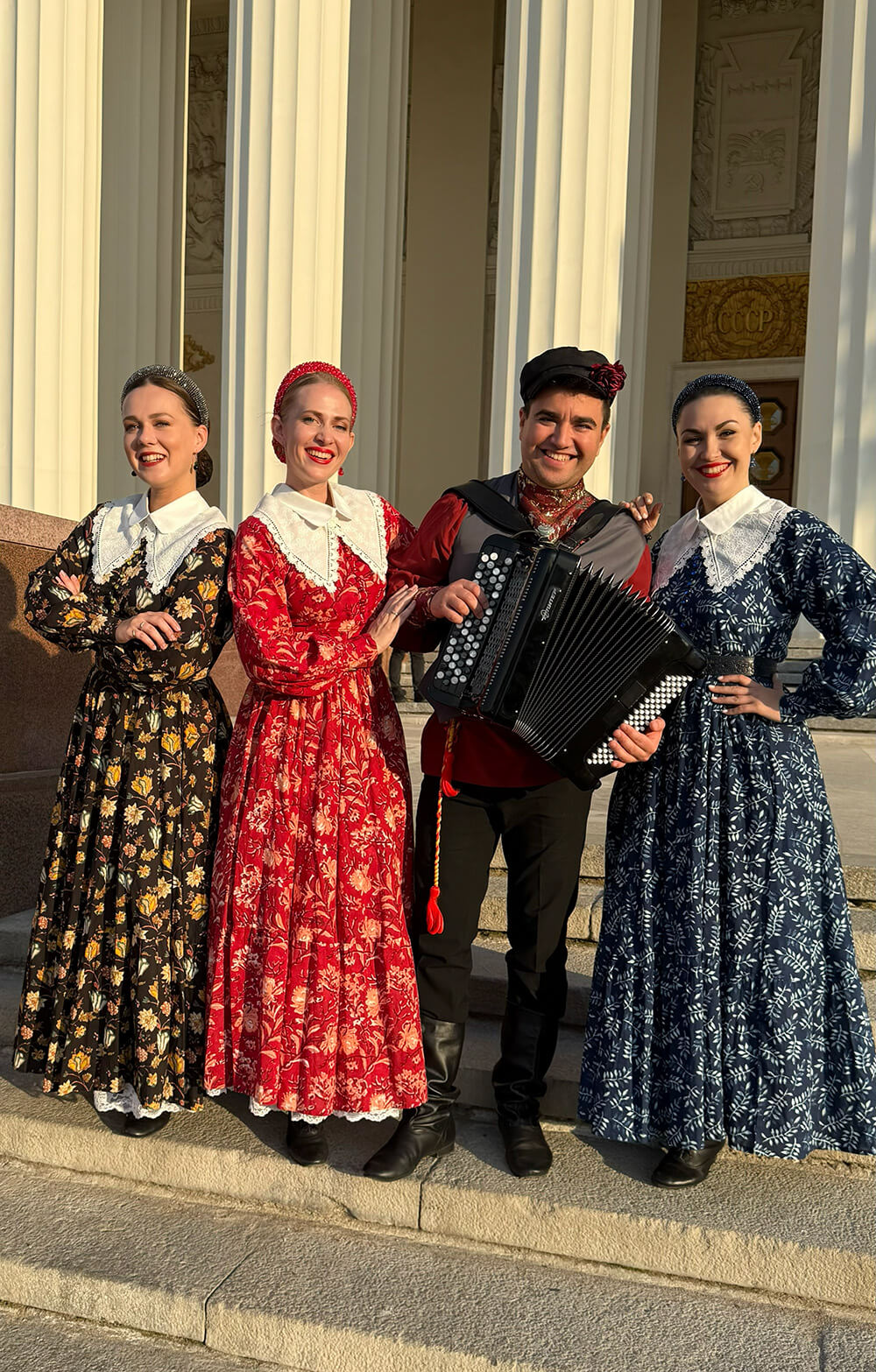 Выступление ансамбля